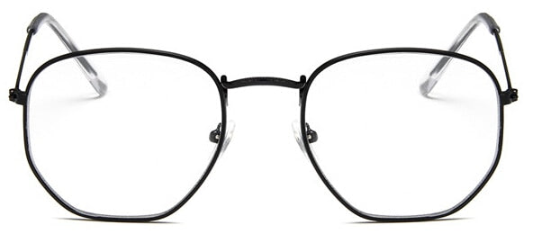 2018 Hexagon Sunglasses Men Brand Designer Small Square Sunglases