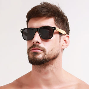 Retro Wood Sunglasses Women Mens Bamboo Sunglass Women Brand Design Classic Goggles Gold Mirror Sun Glasses Shades lunette oculo