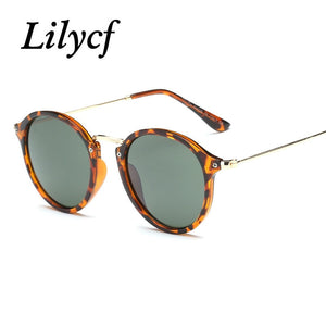 2019 New Round Sunglasses Ladies Retro Trend Transparent Personality Women's Brand Designer Sunglasses High Quality UV400