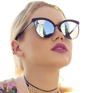 2019 Cat Eye Brand Designer Sunglasses Women Luxury Plastic Sun Glasses Classic Retro Outdoor Eyewear Oculos De Sol Gafas